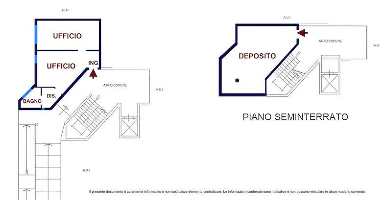 plan PIANO TERRA + SEMI siti