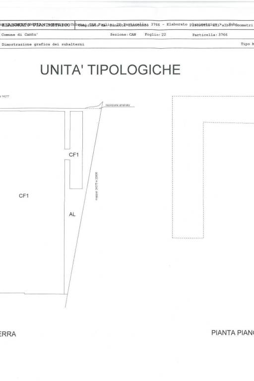 Planimetria di via Torino (1)