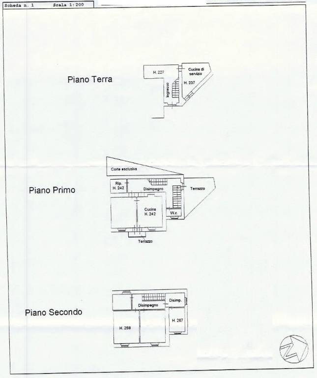 Rustico Terratetto Pianosinatico Mq 80 Otto Locali