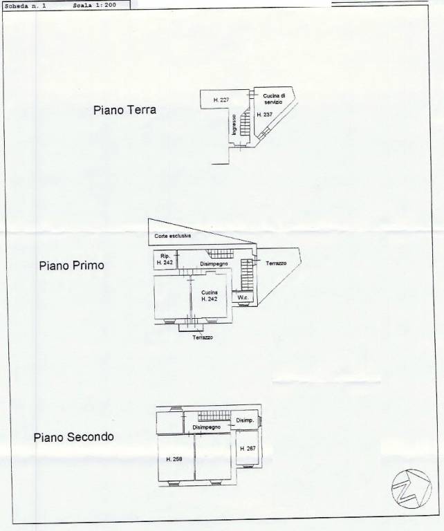 Rustico Terratetto Pianosinatico Mq 80 Otto Locali