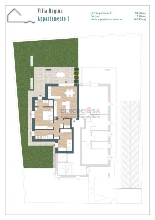 Villa Regina_APP. N.1 PIANO TERRA_simulazione di a