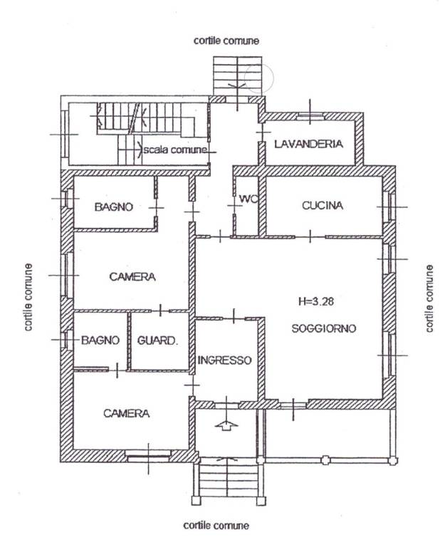 C - PLANIMETRIA appartamento