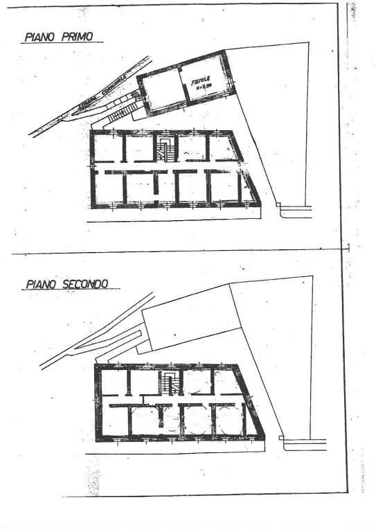 Planimetrie La Lima - PIANO PRIMO e SECONDO 1