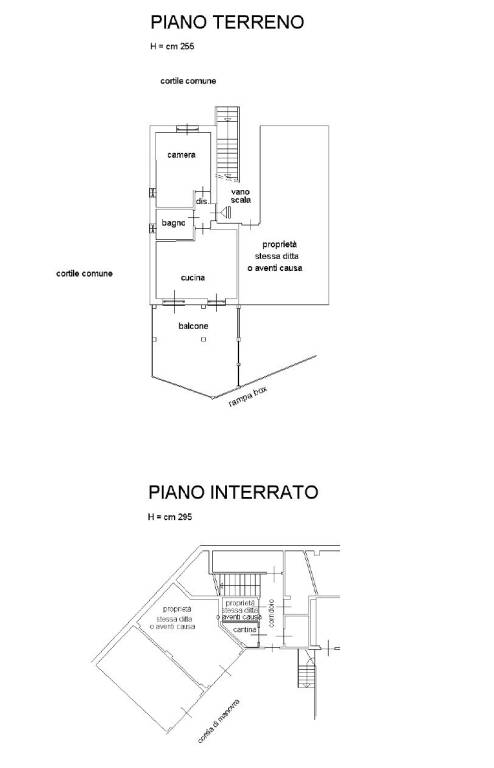 Piantina appartamento