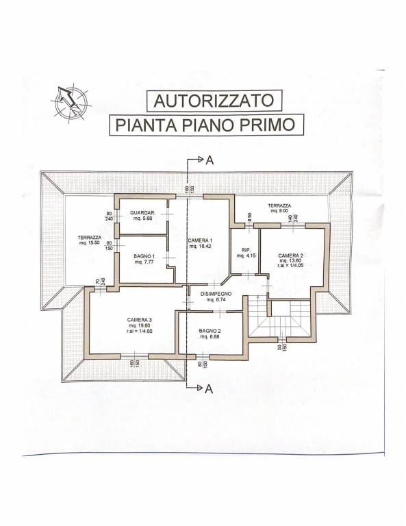 Piano primo 1