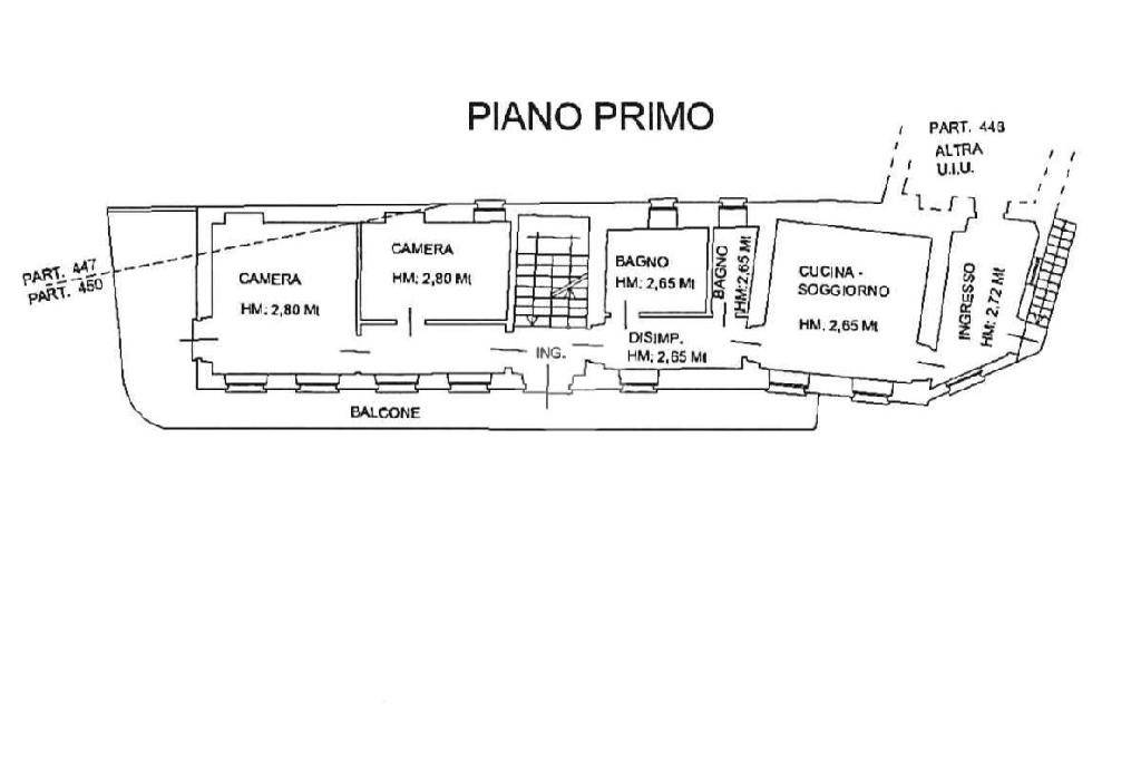 PLANIMETRIA PIANO PRIMO