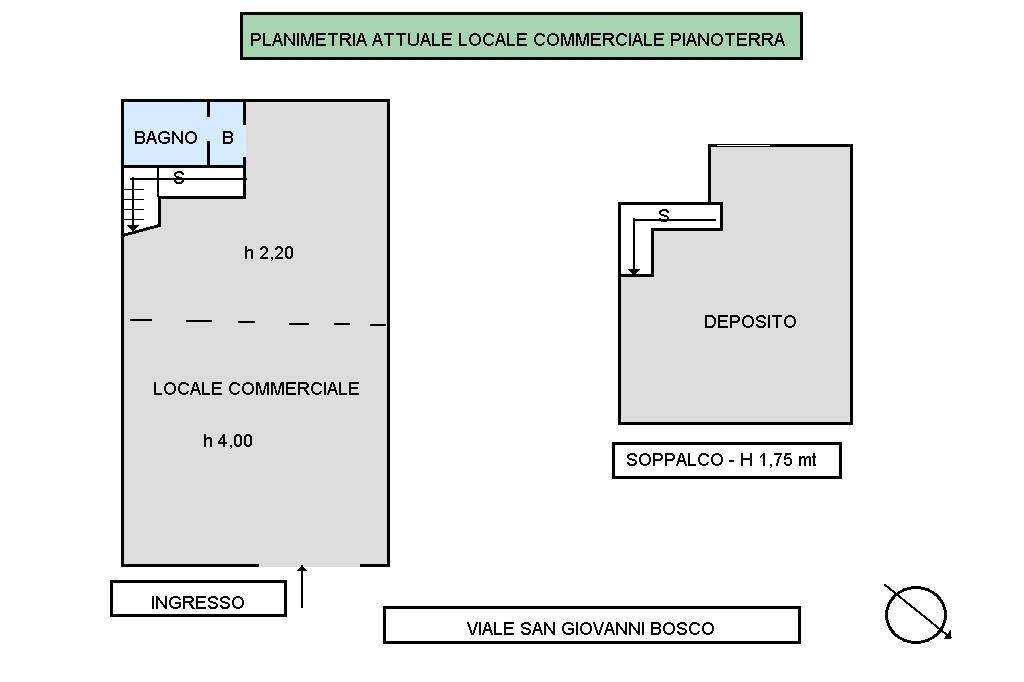 planimetria attuale