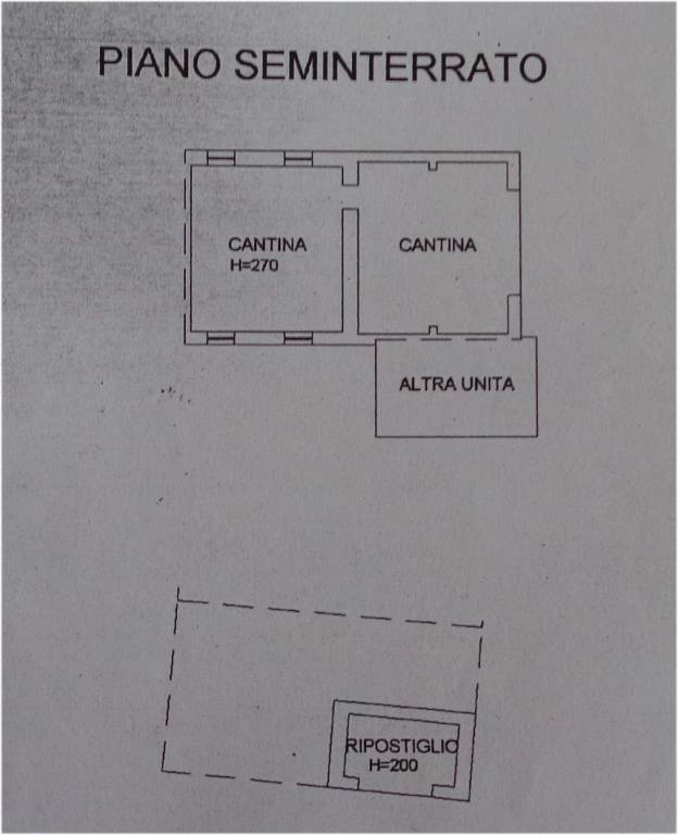 Planimetria p. semonterrato