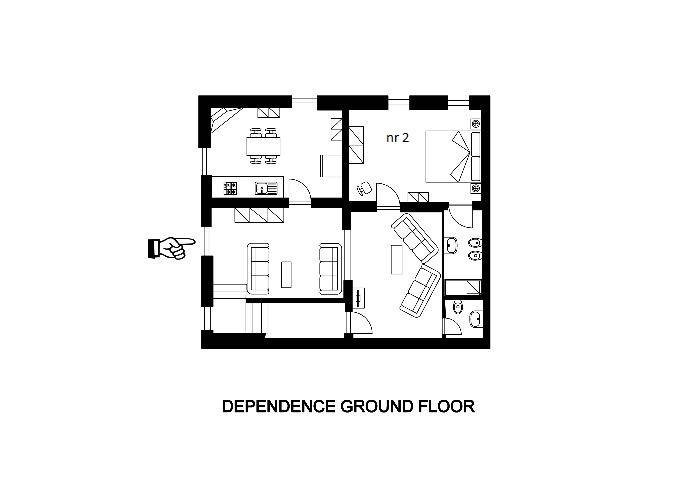 dependance ground floor