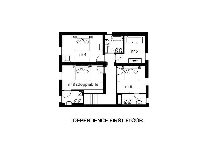 dependance first floor