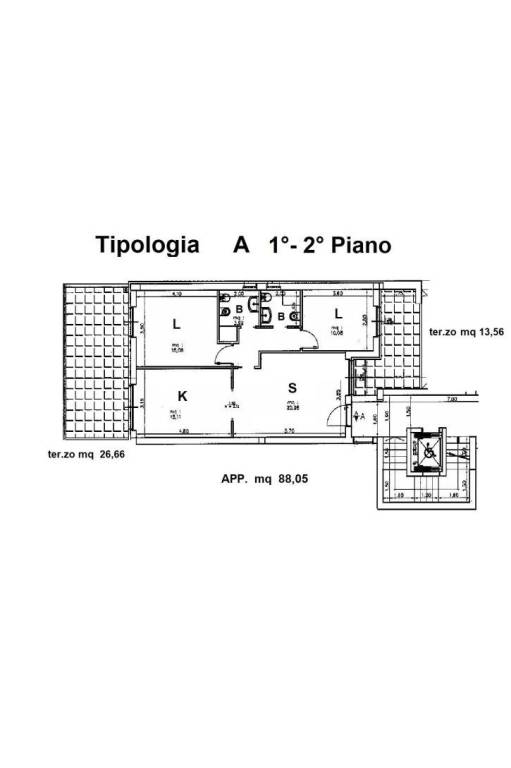 TIPOLOGIA    A    1-2 PIANO