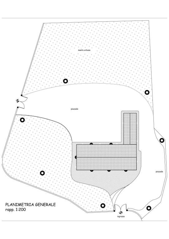 Bufalotta - 1° casale - Planimetria generale 1