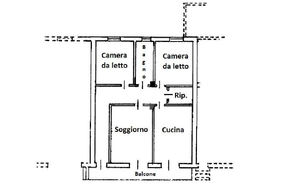 Planimetria alloggio