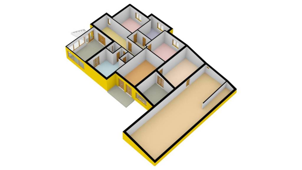 Planimetria Appartamento 3D