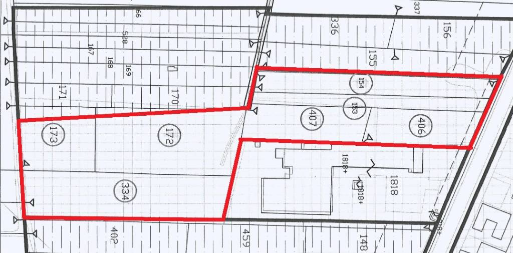 Planimetria area edificabile