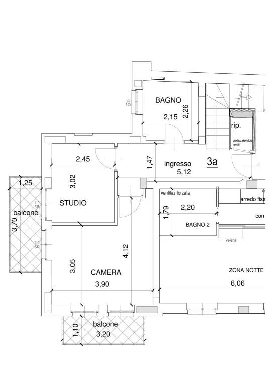 Ultima Appartamento 3A (zona notte colleg con atti