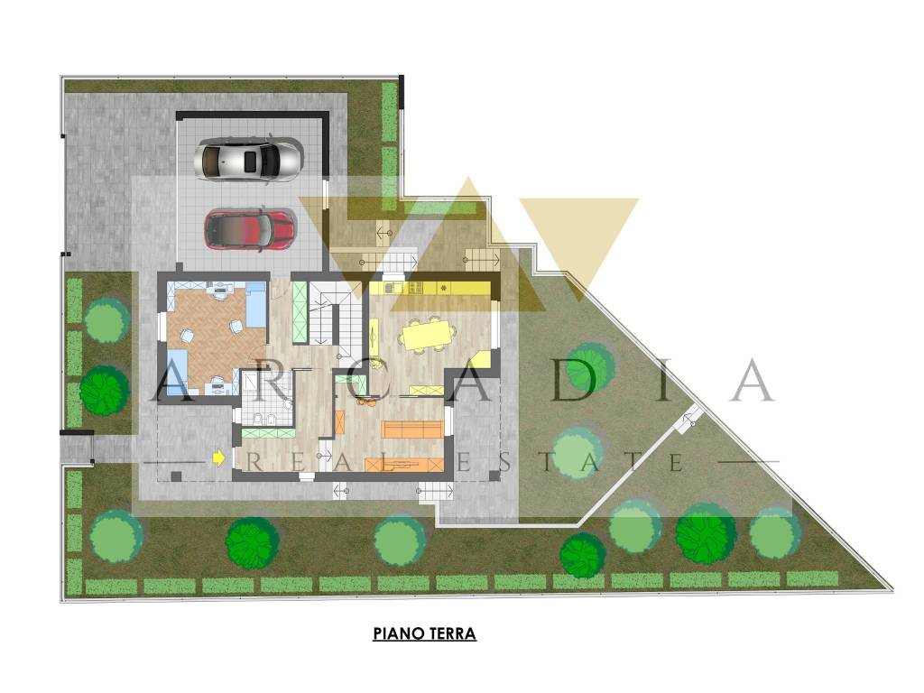 Planimetria Villa 1 - Piano Terra
