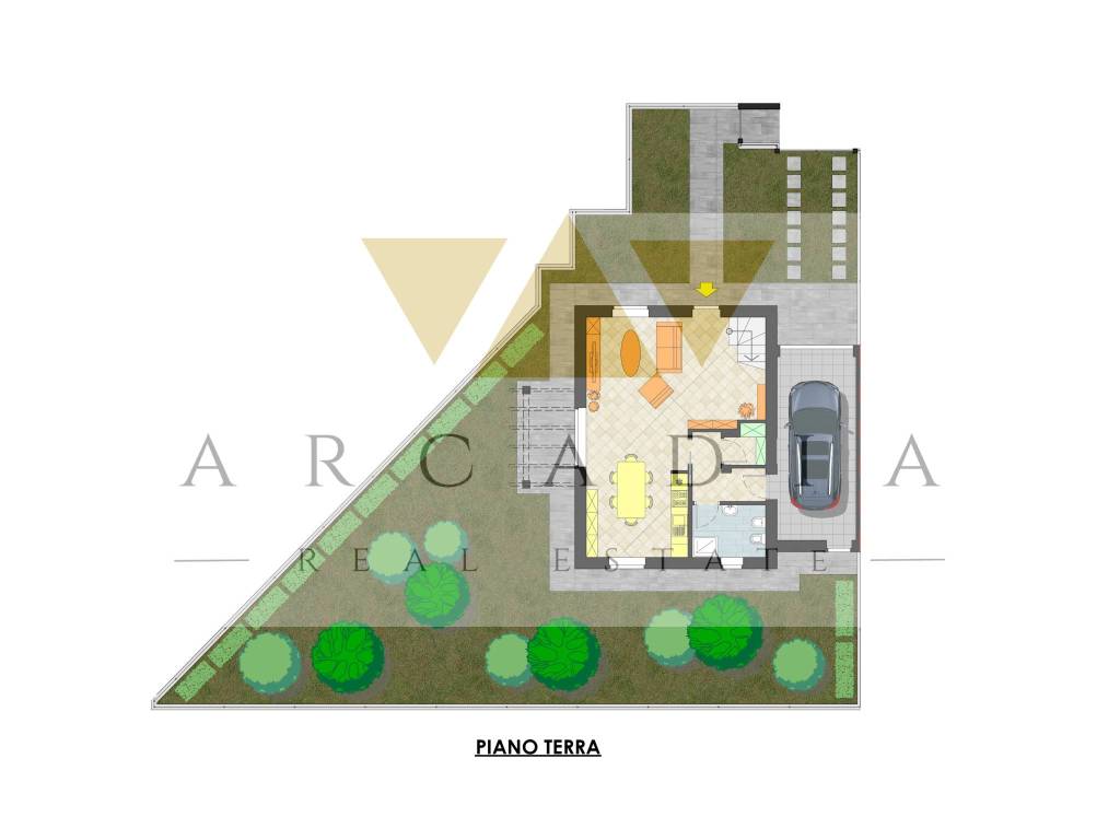 Planimetria Villa 2 - Piano Terra