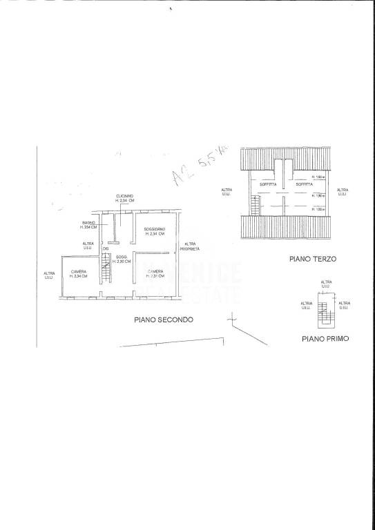 Planimetria appartamento p. 2-3 1