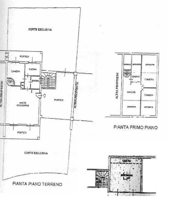 Planimetria appartamento e garage