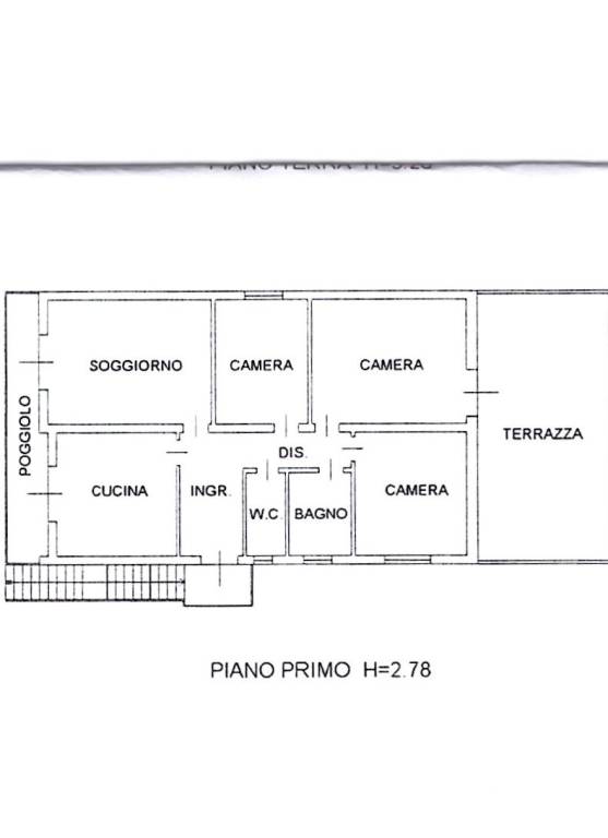 Planimetria via Gozzano