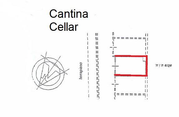 Planimetria cantina