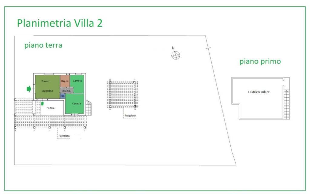 Planimetria Villa 2