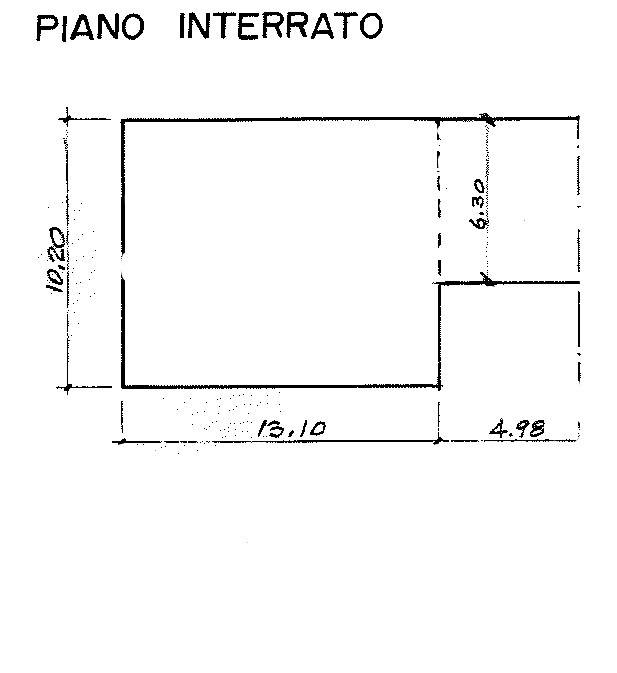 Planimetria Piano Interrato