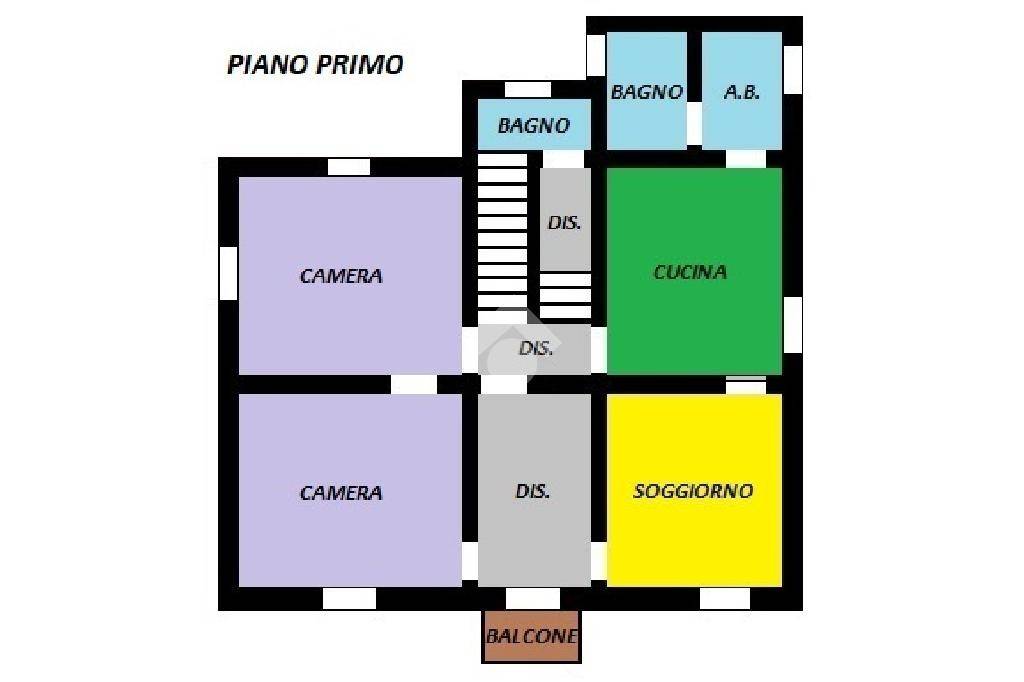 Piantina Piano Primo (Appartamento)