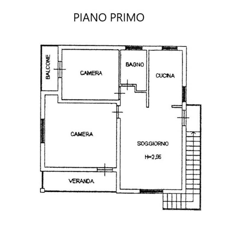 planimetria Piano Primo
